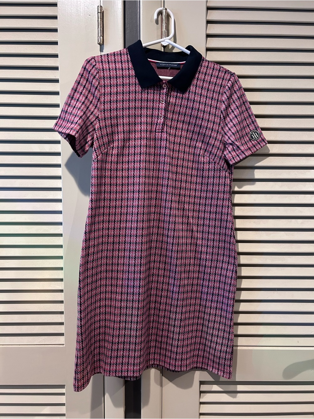 Tommy Hilfiger Red/Black Polo Dress
